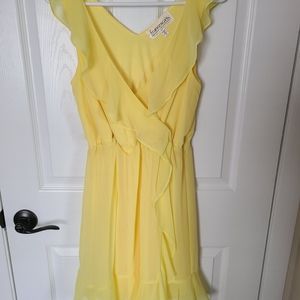 Yellow dress